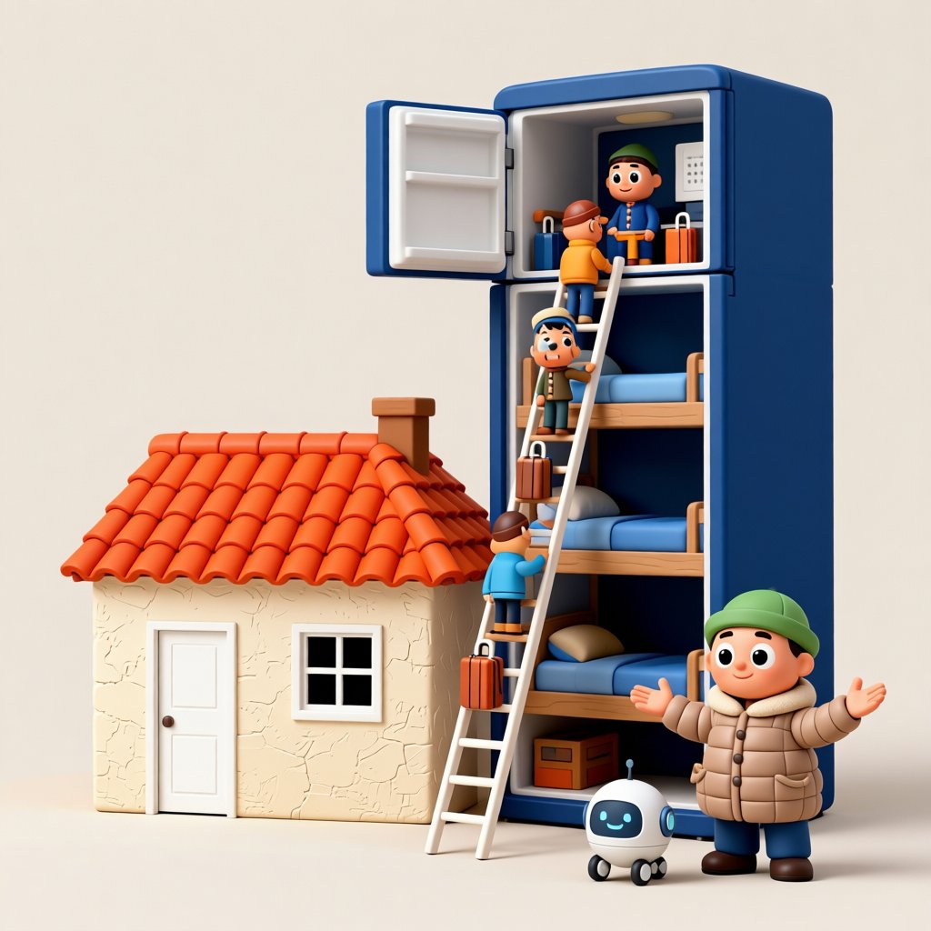 문고리에 손이 닿지 않는 집 🏠